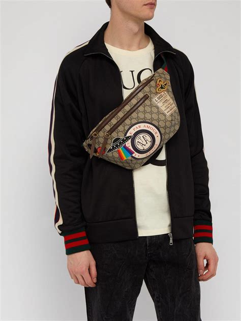 gucci side belt bag|gucci belt bags men's.